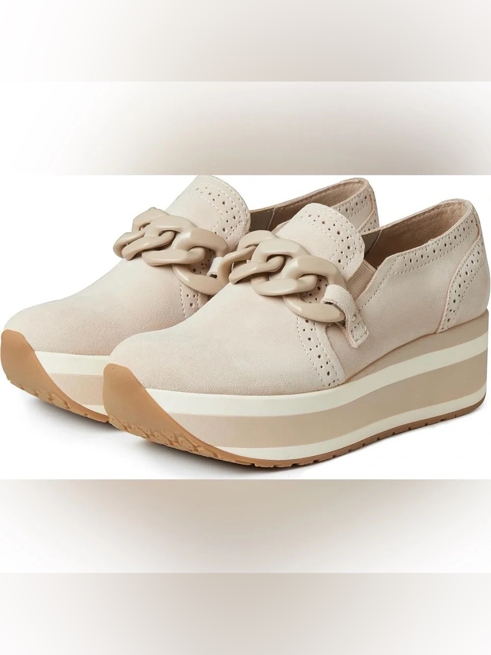 Dolce Vita Jhenee Platform Slip On Chain Loafers